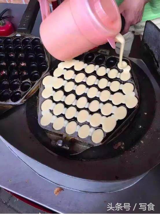 蛋仔冰淇淋有多美味,会爆浆的蛋仔冰淇淋