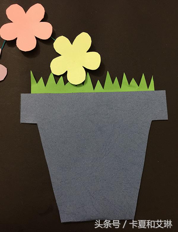 母亲节用小卡纸做贺卡手工制作,母亲节卡片手工制作小花朵