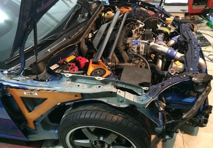 德州车主爆改日产350z,斯巴鲁brz改装成功案例