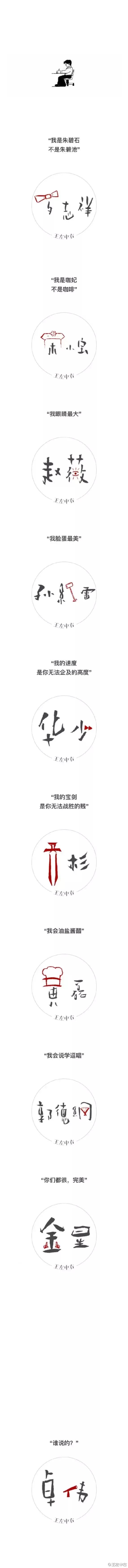 我知道的第一个字体大V是王左中右和他的“变态字”