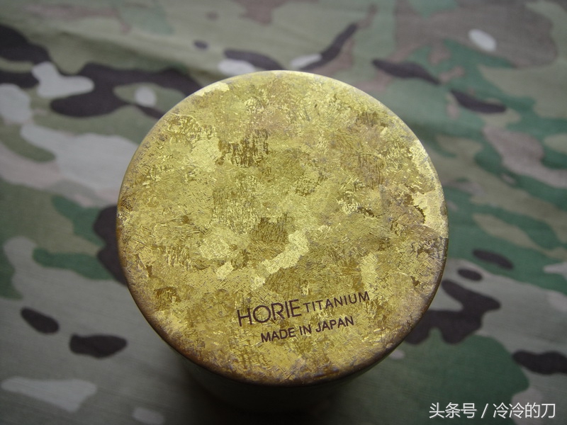 日本雪峰双层钛杯,高颜值的钛杯