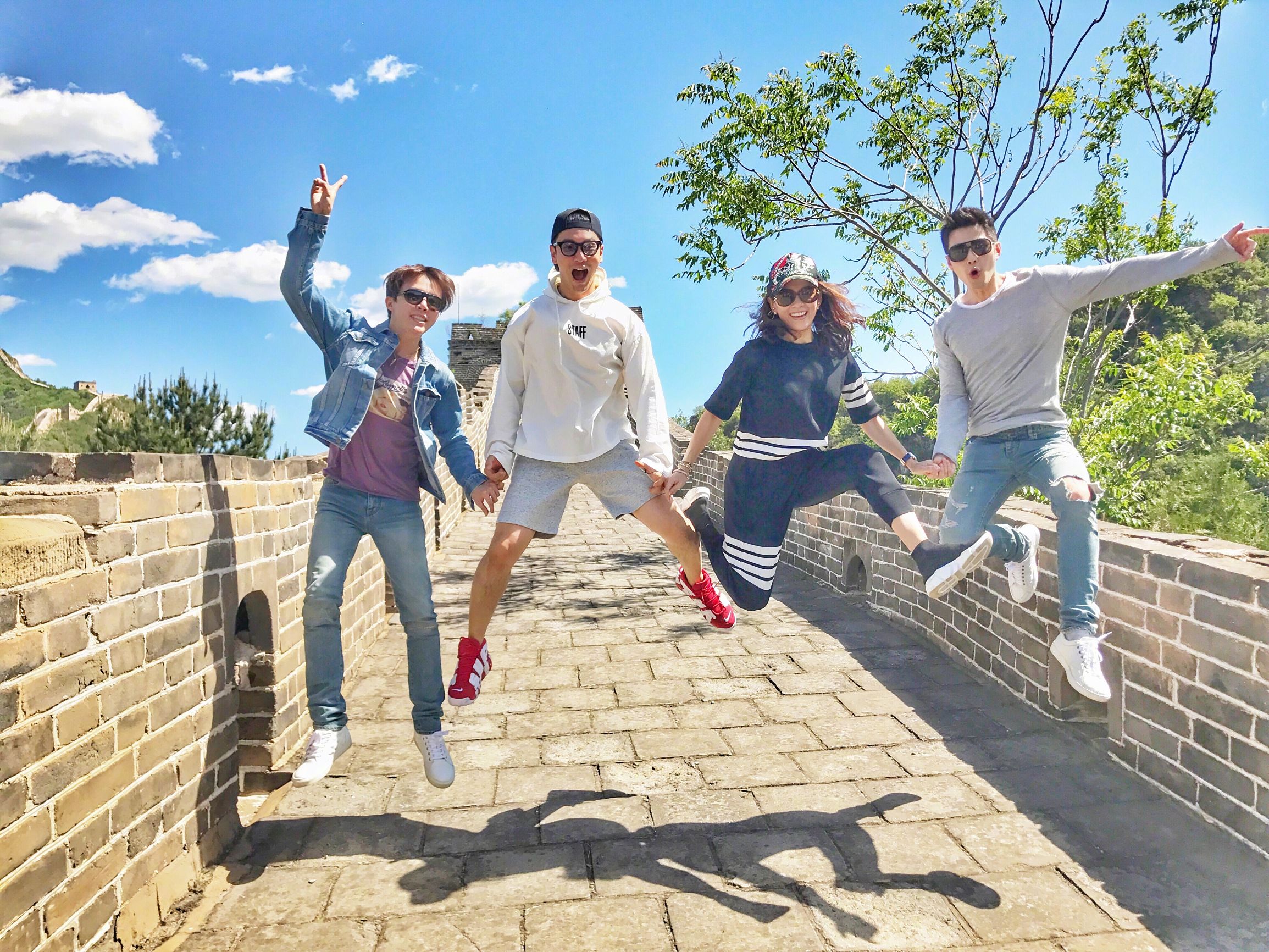 baby邓超李晨奔跑吧一期,鹿晗杨颖李晨玩石头剪刀布