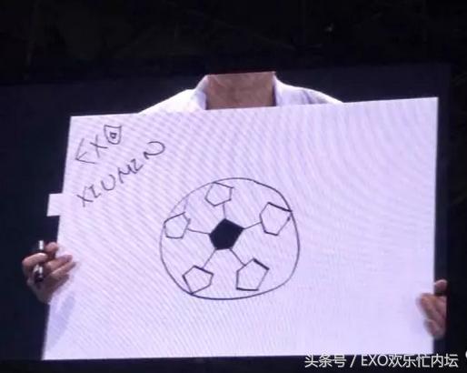 EXO各锥画的足球……世勋的画风真奇特
