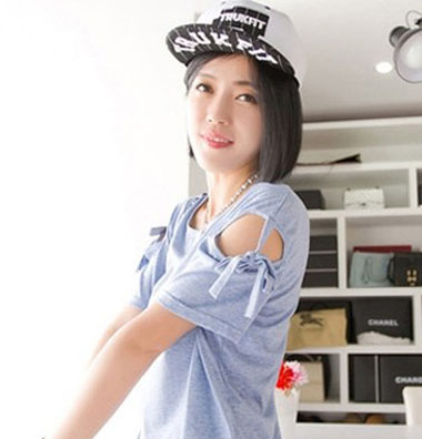 圆脸中分短发怎样卷好看,适合圆脸女生的中分短发发型