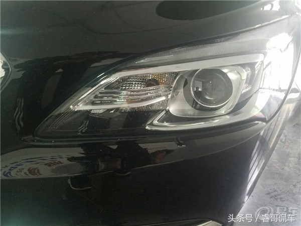 14年别克君越氙气灯怎么换成led灯,原车卤素蜡烛灯升级高亮卤素灯泡
