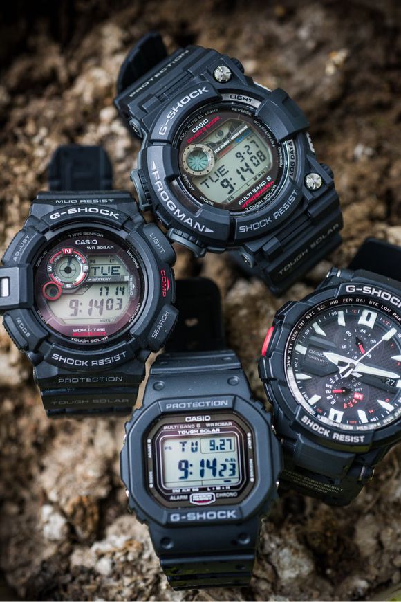 每一个玩G-SHOCK的人都恨不得自己多长两只手