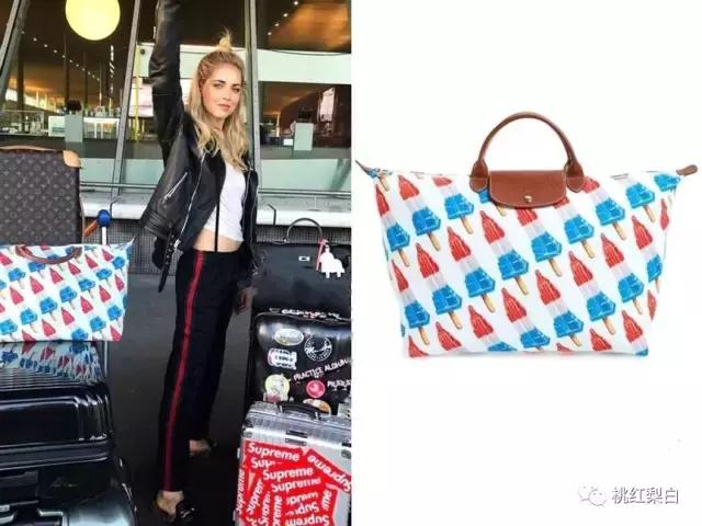 刘雯背的水桶包,刘雯旅行背的包