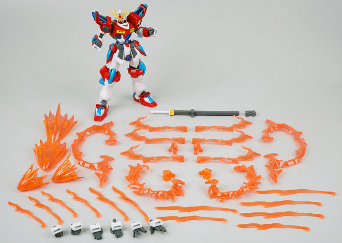 万代hg风灵高达修改型测评,万代hg神木燃烧