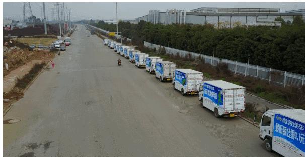 雅骏有点牛!一次交付了1000辆纯电动物流车