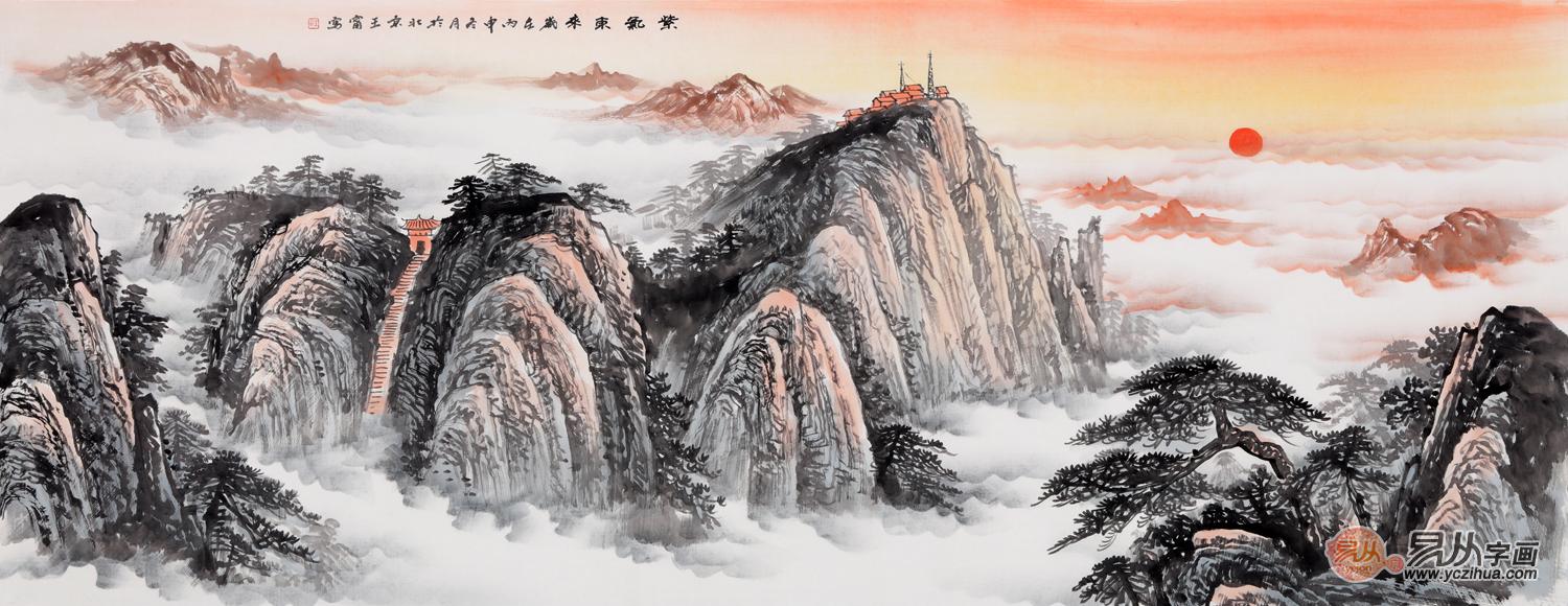 客厅朝向西南挂什么画,山水画挂在客厅什么位置才适合