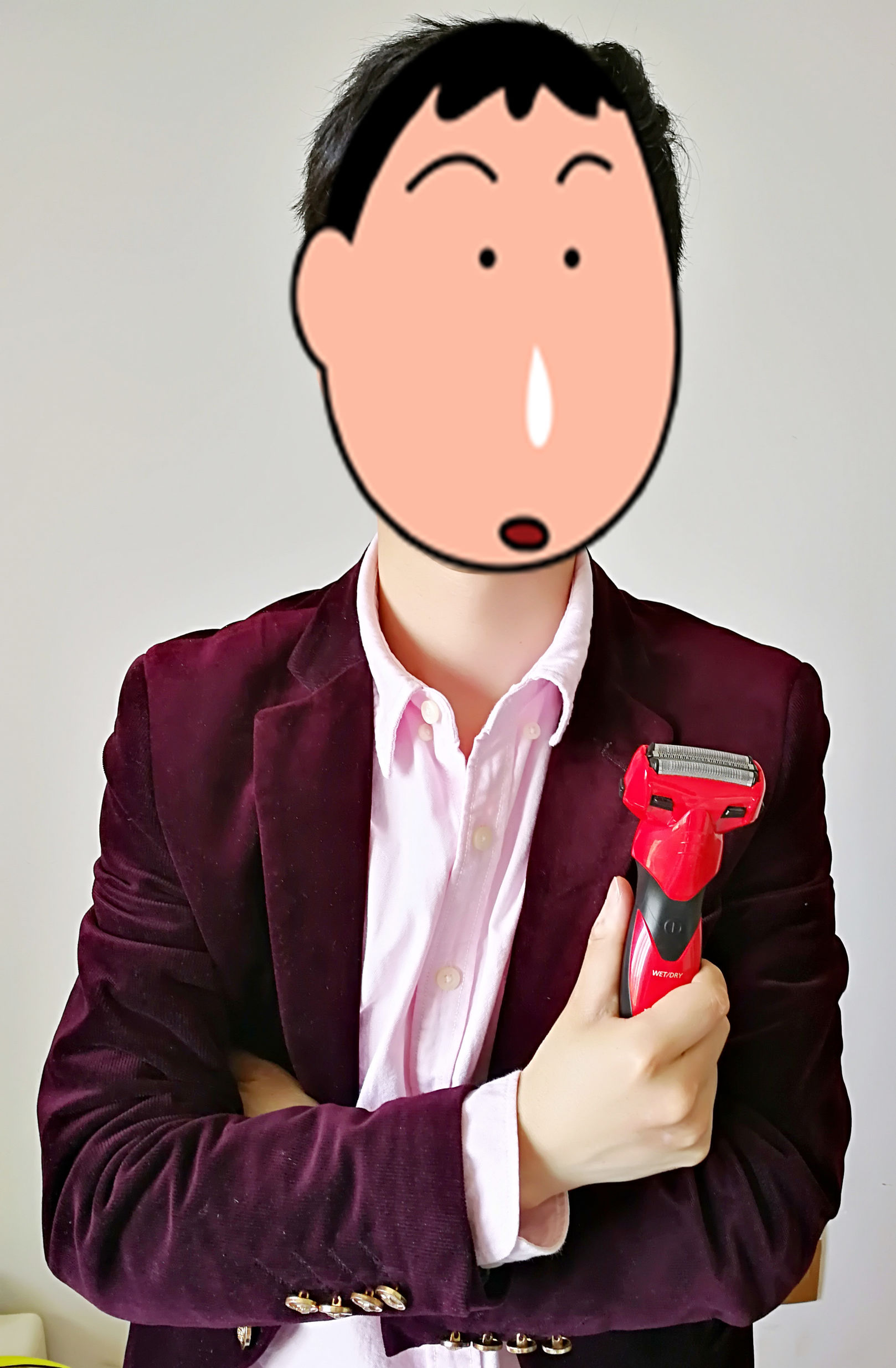 松下小方盒mini剃须刀,松下剃须刀