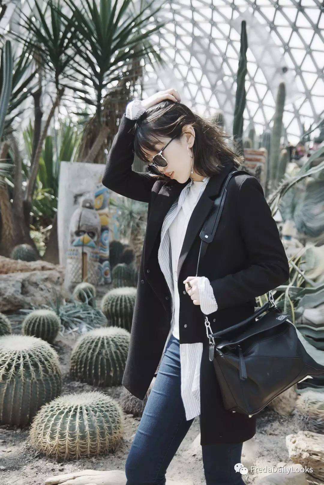 freda穿搭初秋最爱的五套搭配,不同的白tee如何搭配可以更出彩