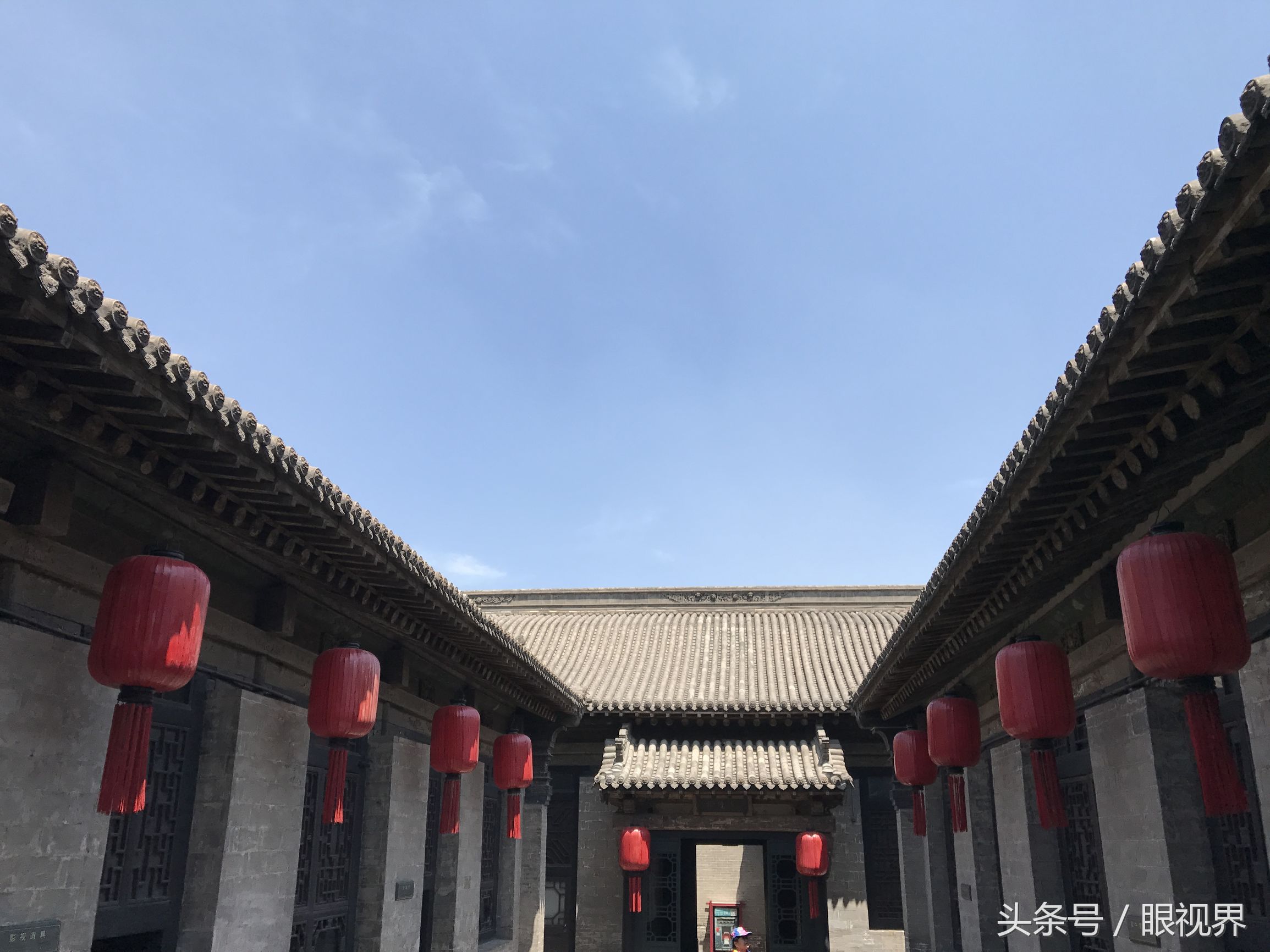 明清民居风格,具有典型的清代民居建筑风格