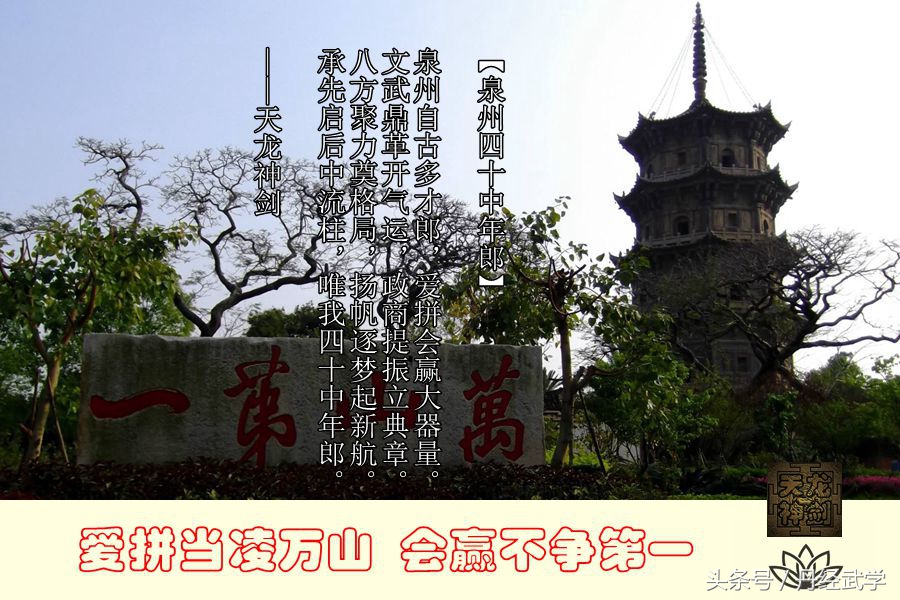 泉州财郎谱丨古风七律丨泉州四十中年郎