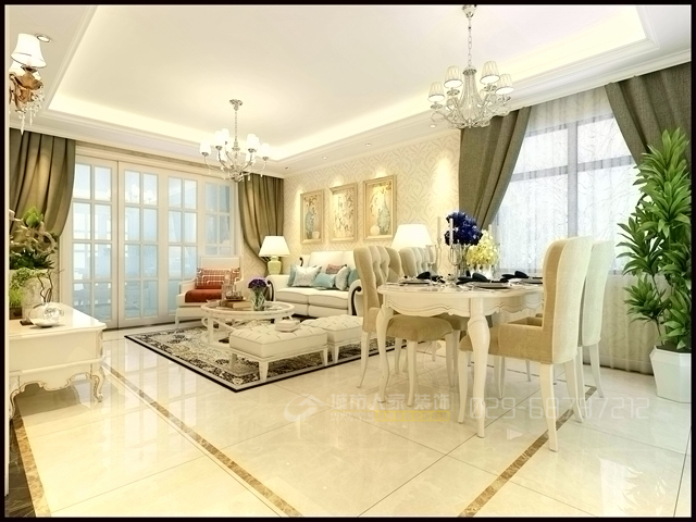 曲江华著中城93平装修,曲江华著中城社区