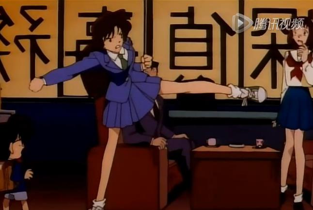 小兰第一次怀疑柯南是新一的集数,小兰总在柯南身上看到新一的身影