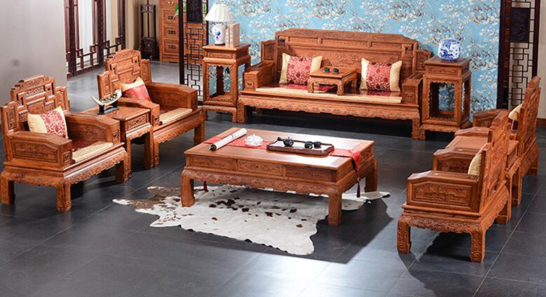 花梨木四件套家具价格多少一套啊,某宝花梨木家具4000左右可信吗