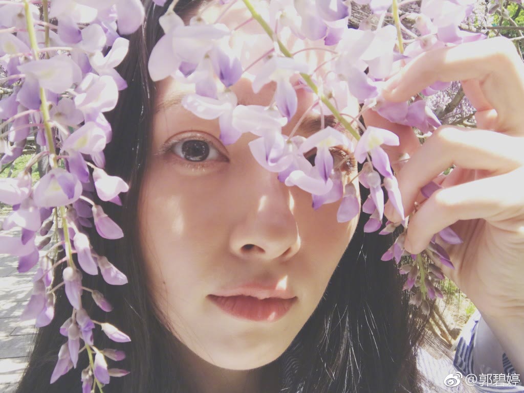 郭碧婷素颜为什么那么好,郭碧婷晒素颜照