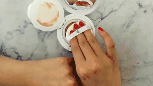 拒绝底妆暗沉定妆秘诀赶紧学会,气垫日常妆容氛围感化妆教程