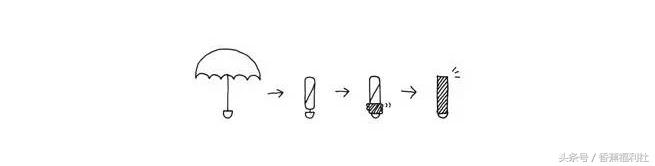 连雨伞都如此有身段,下雨天不带它们出门都说不过去!