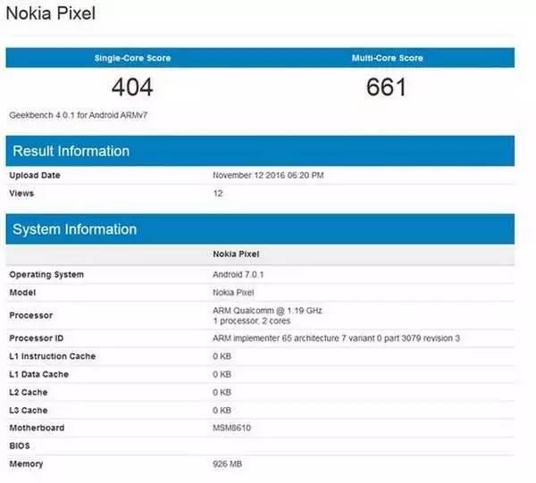 诺基亚回归作NokiaPixel规格曝光；新MacBookPro又出花屏问题｜最硬资讯