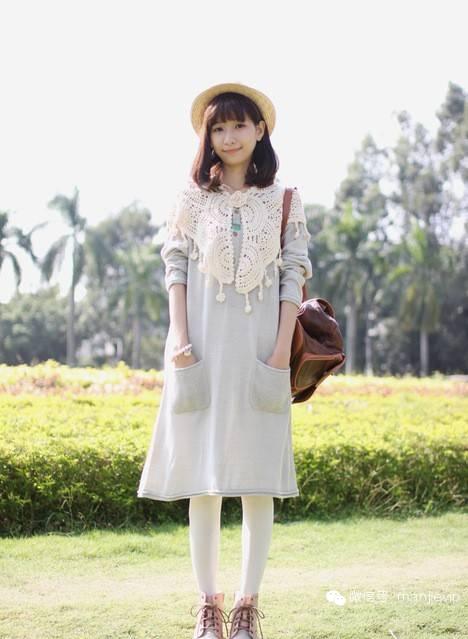 针织衫和裙子的搭配 (小个子早春针织衫配裙子)