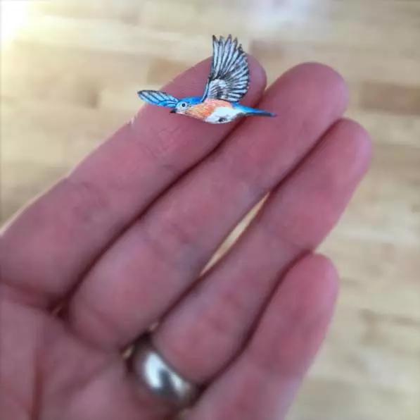 拇指插画,艺术个人插画