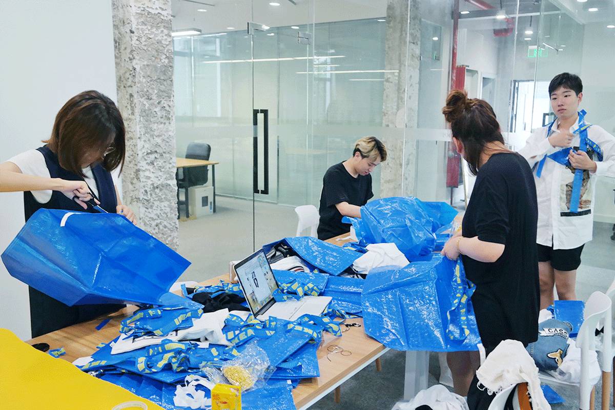 贫穷可以让人进步,宜家超小购物袋