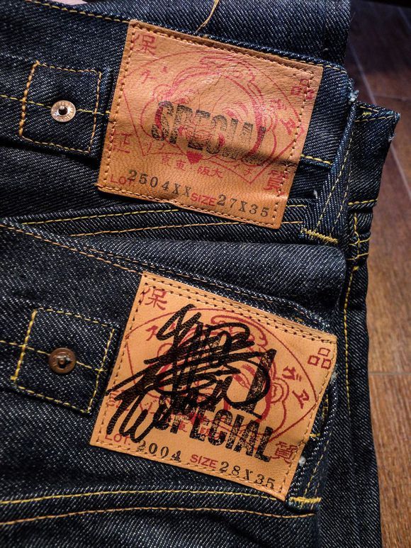 说一说被冠希哥带火日本EVISU,在山寨美国牛仔裤始祖李维斯LEVIS后发生尴尬的事