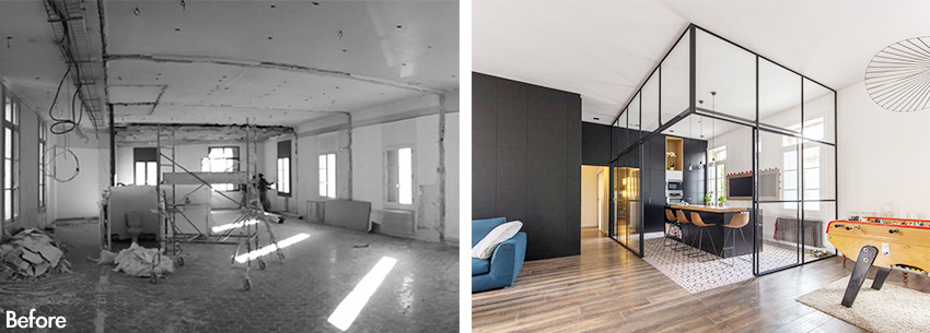 黑框格子玻璃隔断好看吗,黑框玻璃隔断预留尺寸