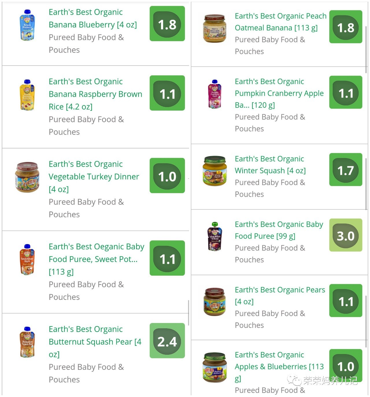 进口婴儿零食排行榜前十名,零添加的宝宝零食测评