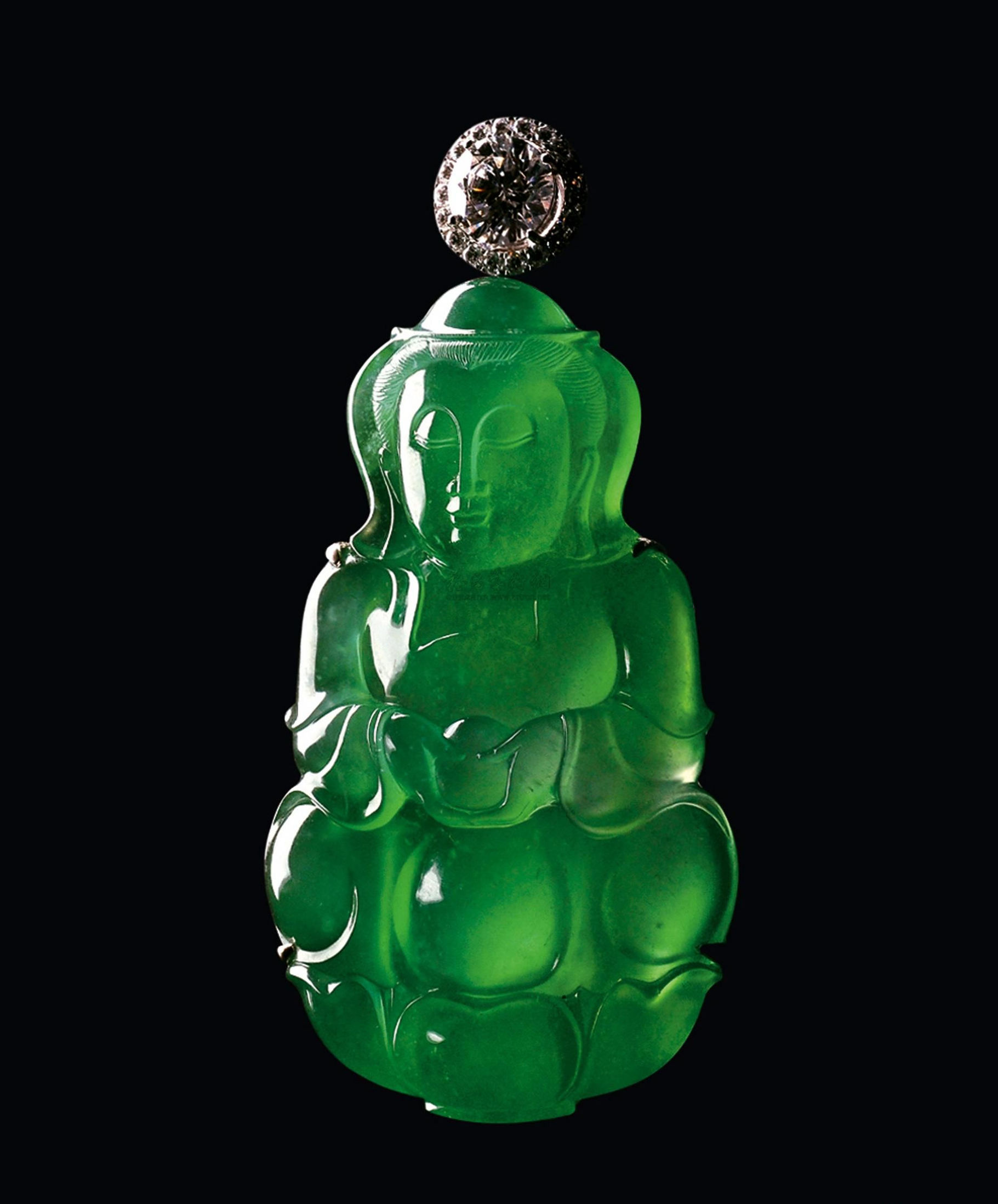 价值两亿的翡翠佛像,传说中的珍贵翡翠