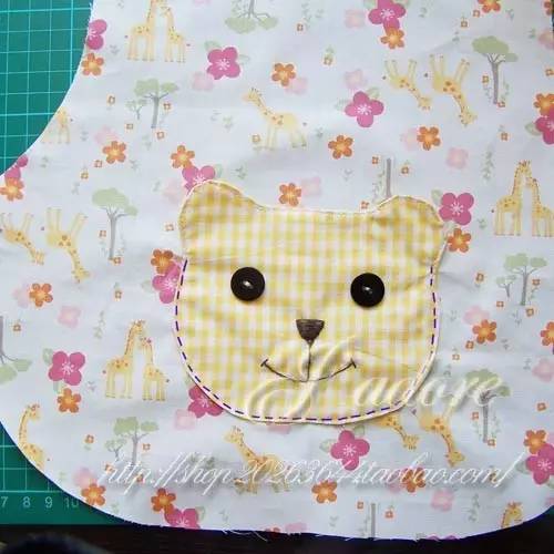 纯手工宝宝围嘴教程,围嘴儿怎么制作