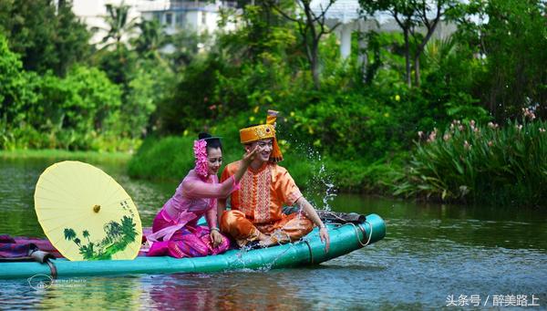 西双版纳在水一方泼水节,版纳哪里可以感受泼水