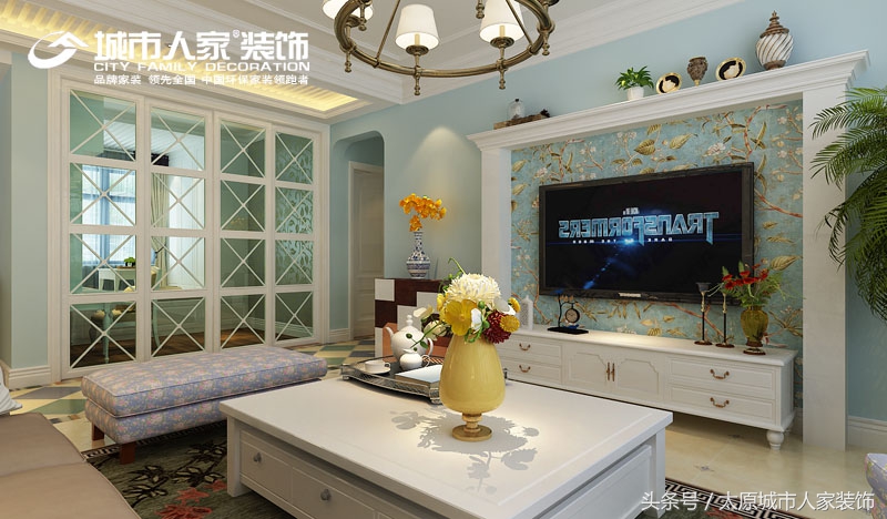 淡雅素净轻奢有品天泰玉泽园140平米现代简约风格