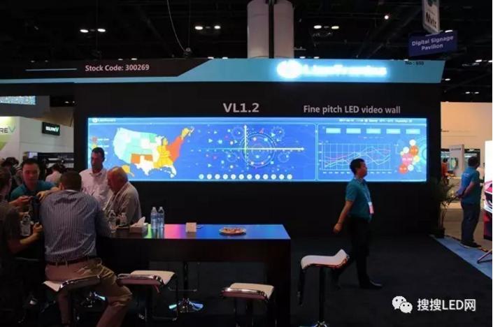 中国显示屏绽放美国奥兰多，瞧一瞧今年流行什么屏？