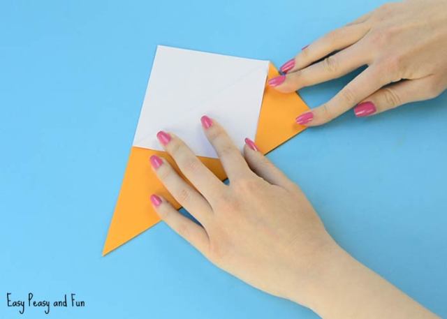 类似折法的边角书签,书签折纸制作幼儿园简单好看