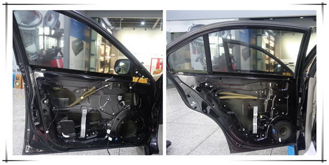 景程翻新改装,南京汽车音响改装四门隔音