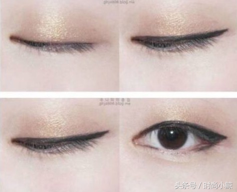 单眼皮眼妆分享日常眼妆的画法,新手单眼皮眼妆怎么画显大又干净