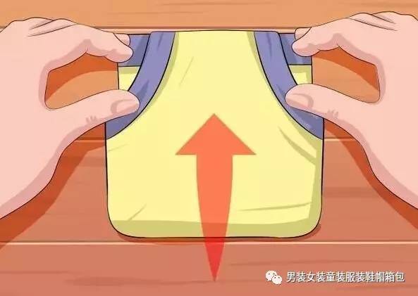 男士平角裤怎么叠最好,男裤正规叠法