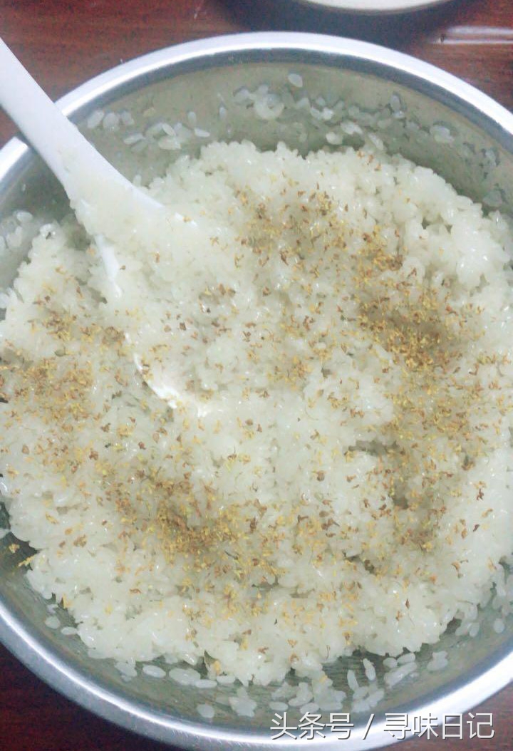 教你做桂花羹,教你做桂花酒酿圆子