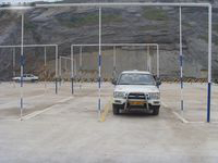 考试倒桩的最佳方法,学车倒桩技巧图解