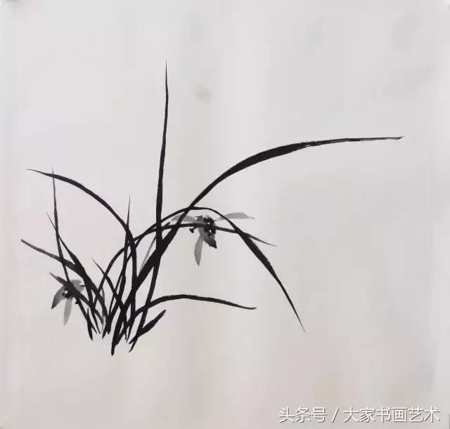 中国写意花鸟画教程梅兰竹菊篇,阮克敏花鸟写意画50幅