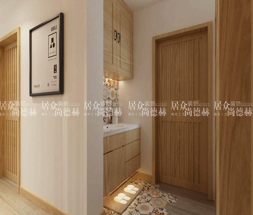 太原市原木风装修,太原泰古城复式