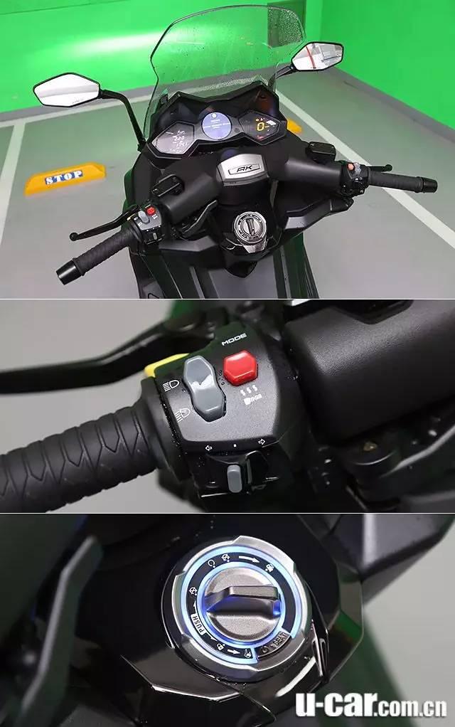 光阳500踏板摩托测试,11万买摩托车