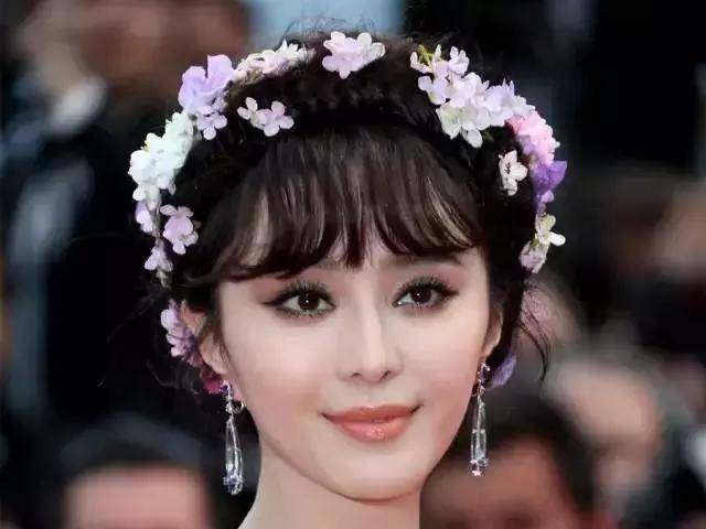 范冰冰公主头两侧盘发编发,范冰冰式麻花辫编发详解