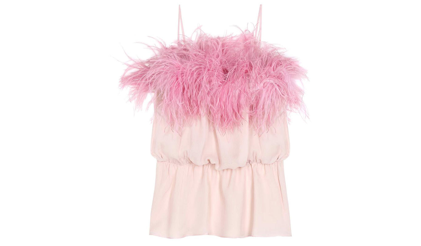 今年流行的羽毛女款衣服,最流行羽毛衣