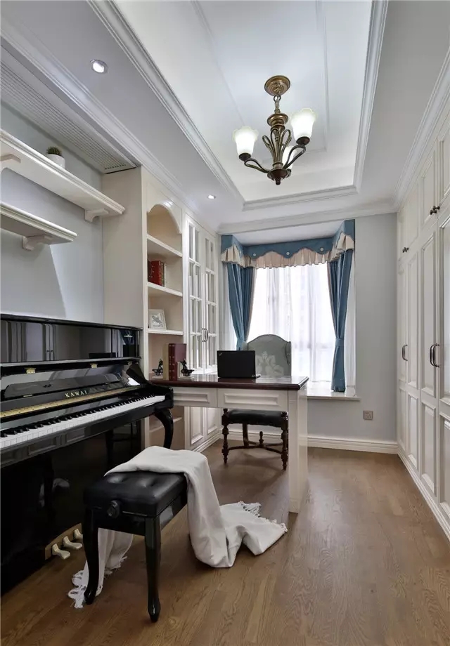 宁波100平的房子装修效果图,138平米轻奢公园装修