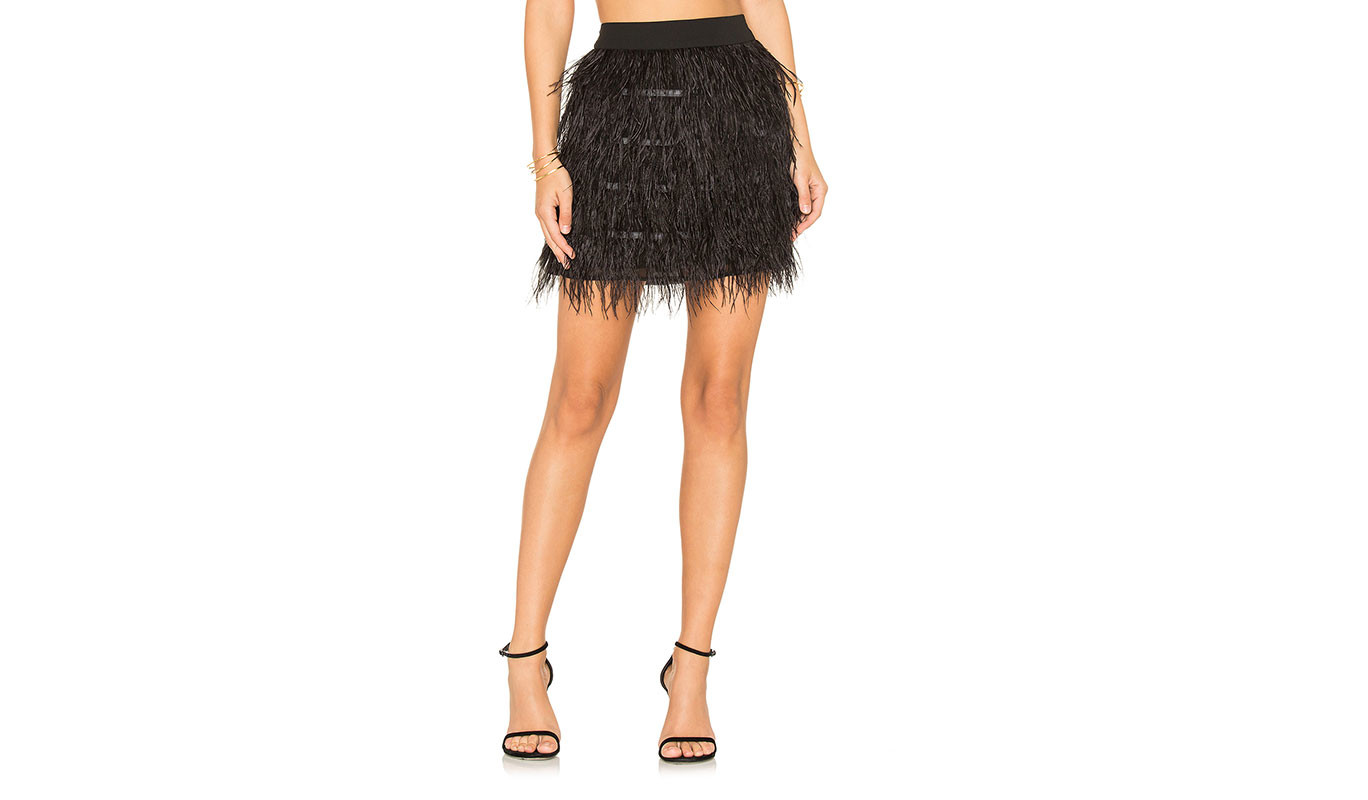 今年流行的羽毛女款衣服,最流行羽毛衣