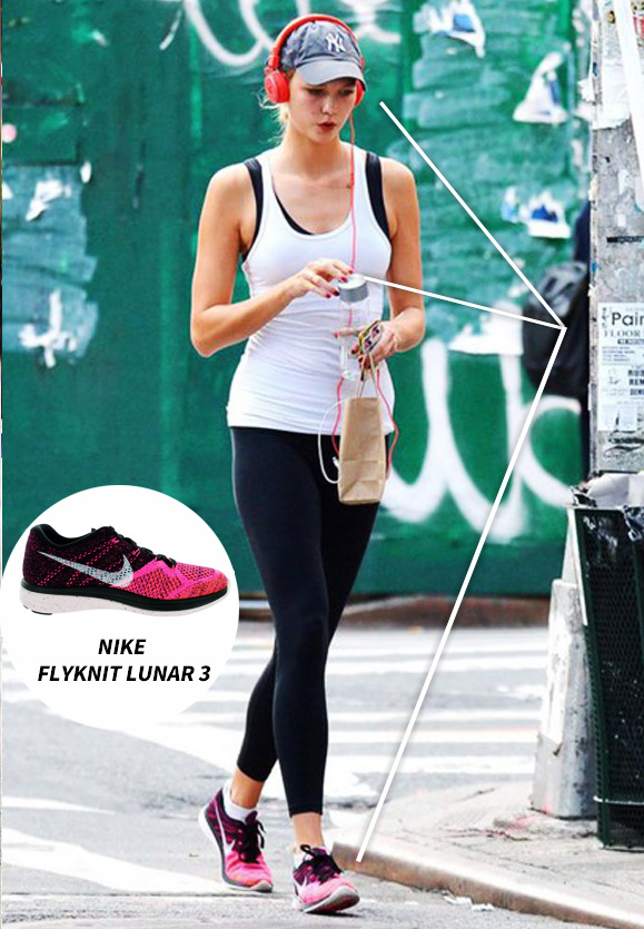 说专业跑鞋丑的，明明就是你不会搭！深扒明星们的运动鞋柜